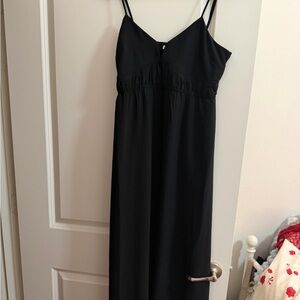 Universal Thread Black Spaghetti Strap Maxi Dress